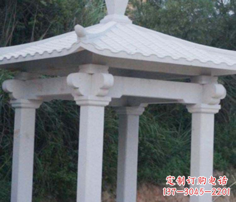 丽水大理石凉亭雕塑