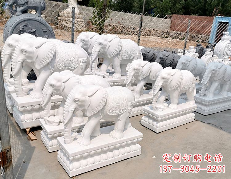 丽水集古典艺术与新颖造型于一身的大象石雕