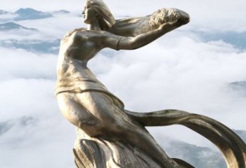 丽水女娲补天——神话中的传奇雕塑