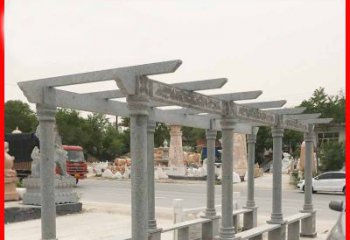 丽水大理石公园石雕长廊高端定制雕塑