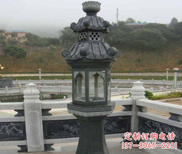 丽水仿古石灯雕塑,点亮景观空间