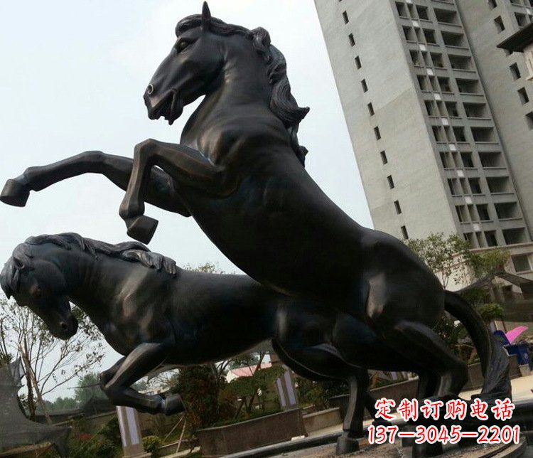 丽水高雅实木动物雕塑