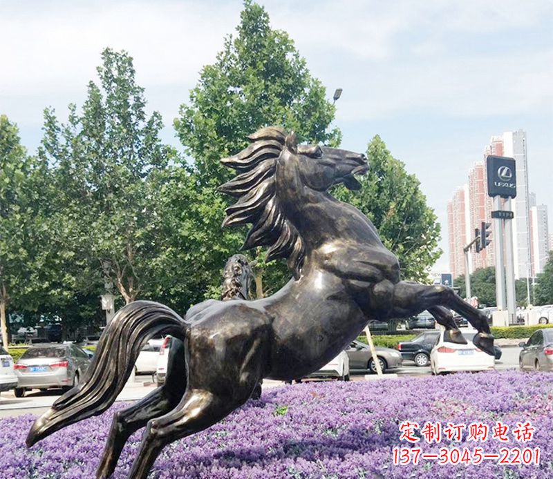 丽水新题目立体奔马·浪漫山林
