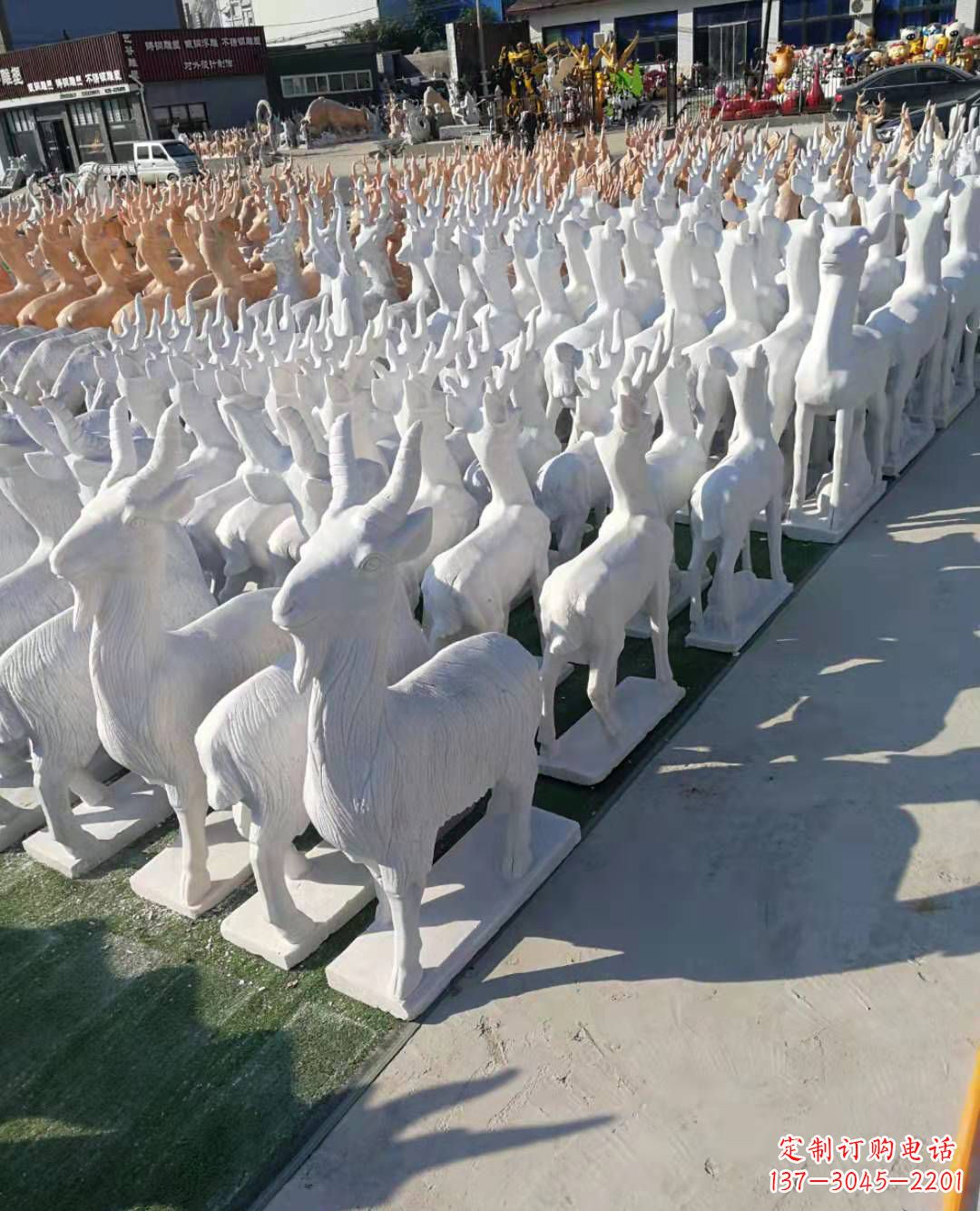 丽水大理石羊雕塑