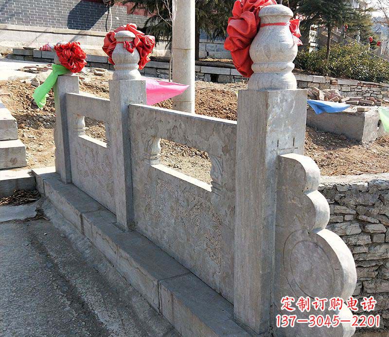 丽水公园定制石栏板雕塑