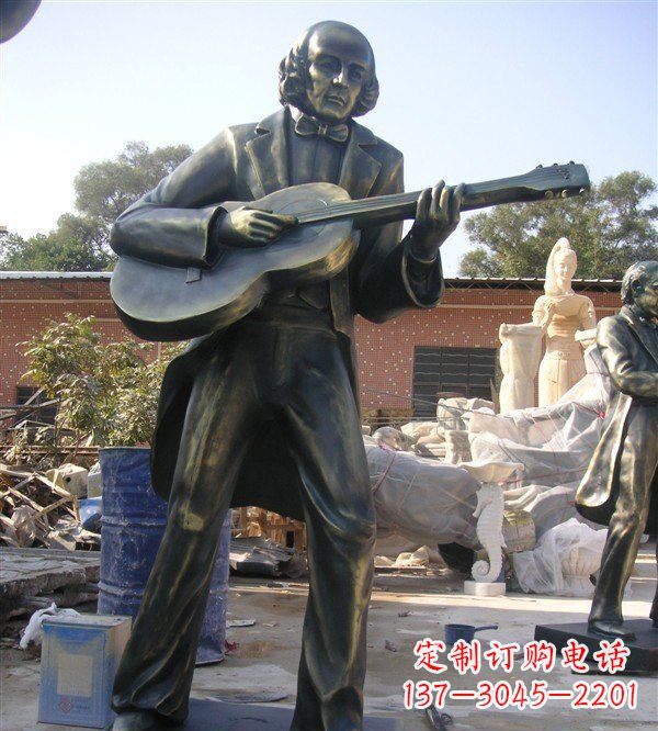 丽水高端精致吉他雕塑