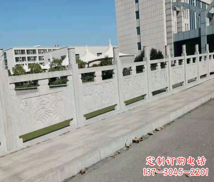 丽水精美大理石浮雕栏板