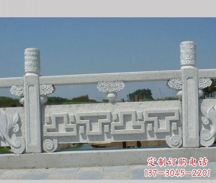 丽水公园景观大理石栏板雕塑