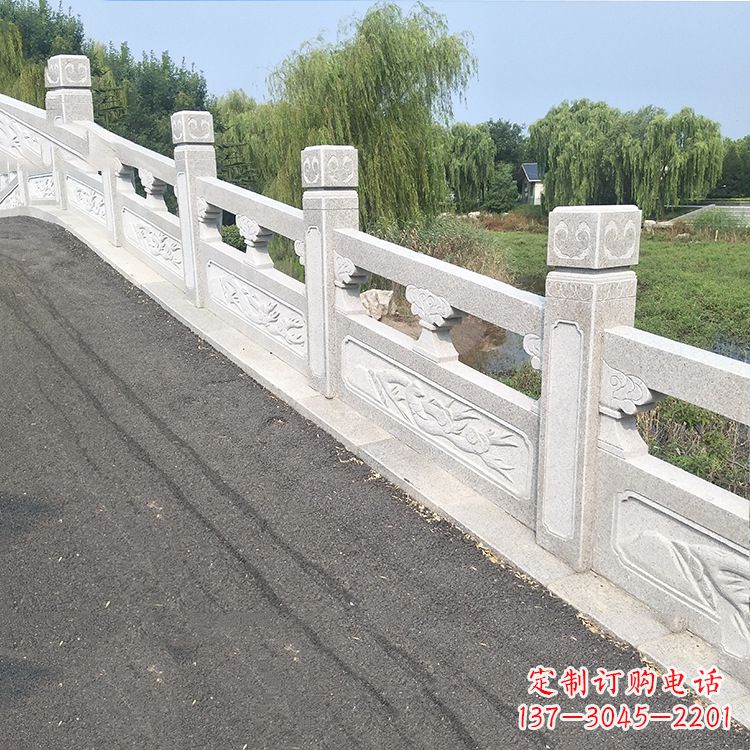 丽水独特的大理石栏杆护栏雕塑,让公园更加精致