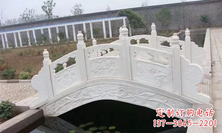 丽水精美雕刻的拱桥石雕户外摆件,装点您的园林景观
