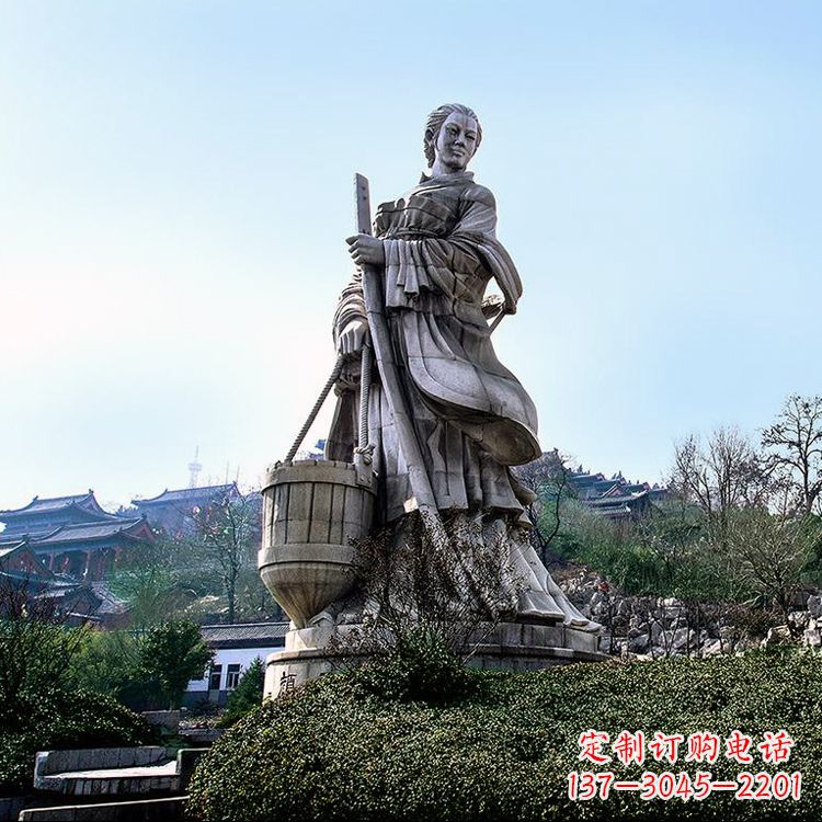 丽水古代美女文姜景观雕塑