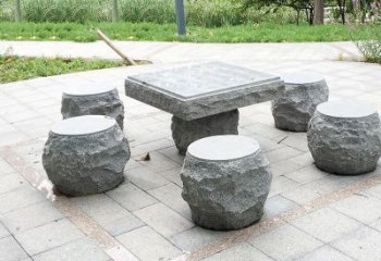丽水新题目“古典风格石桌凳雕塑”