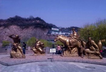 丽水精美铜雕唐僧师徒小品