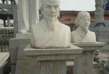 丽水高级定制古代名人祖冲之头像雕塑