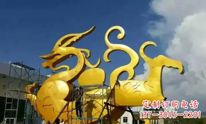 丽水中领雕塑动物雕塑，精美多彩;