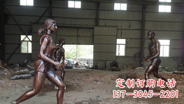 丽水专为你而立!雕刻优雅女生铜雕