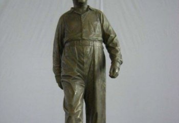 丽水中领雕塑：经典革命人物毛主席铜雕