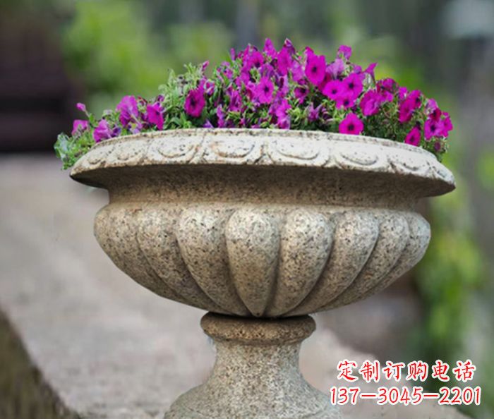 丽水专业的花岗岩花盆石雕