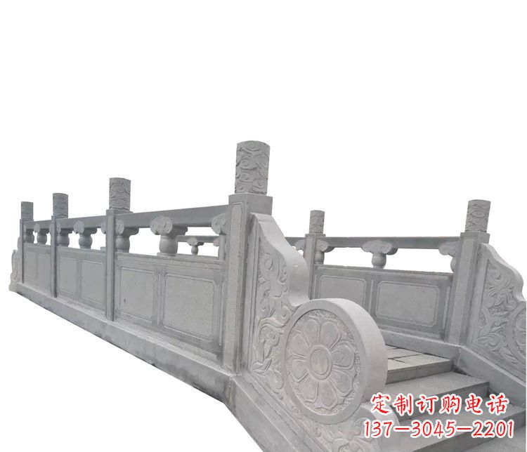丽水中领雕塑精美的大理石栏板石雕