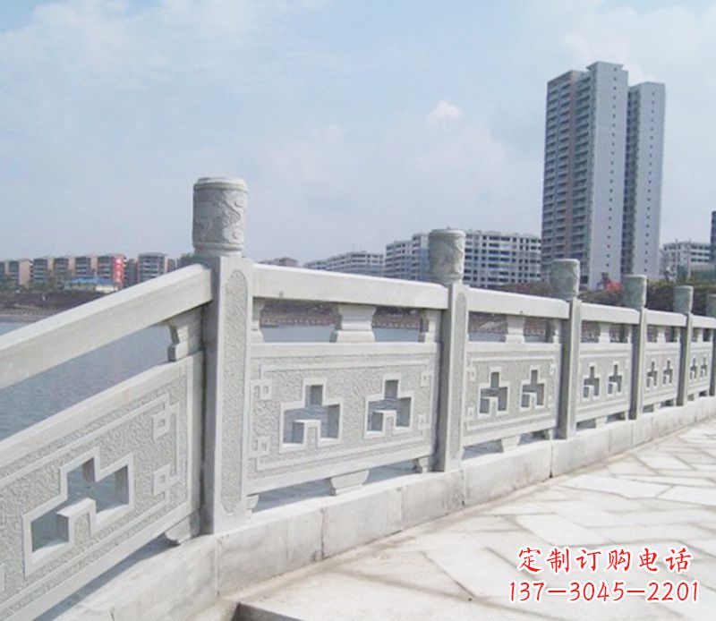 丽水景区大理石栏板石雕_1 (2)