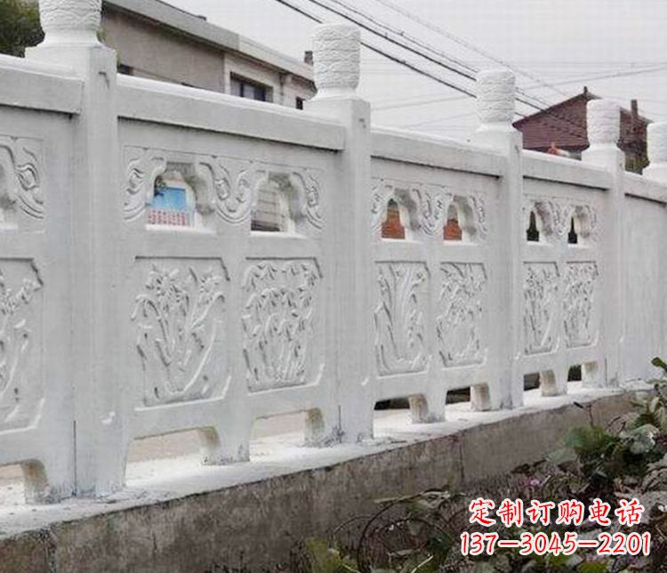丽水优雅大理石栏板雕塑