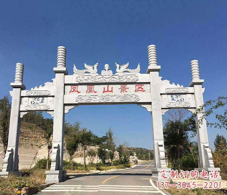 丽水中领雕塑：高质量牌坊石雕
