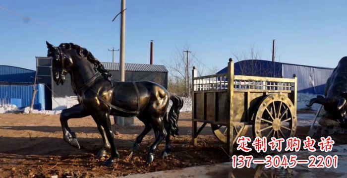 丽水华丽复古，名车贵族，精美马车雕塑