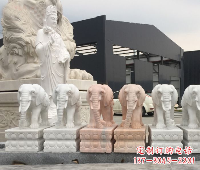 丽水门口大象石雕 (2)