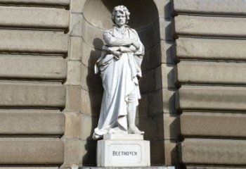 丽水汉白玉贝多芬石雕像-世界著名作曲家音乐家人物雕塑