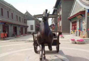 丽水艺术装点的汉代马车——马车铜雕