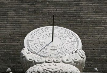 丽水花岗岩古代计时器日晷雕塑