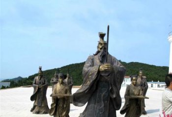 丽水中领雕塑——汉武帝刘彻祭天情景雕塑