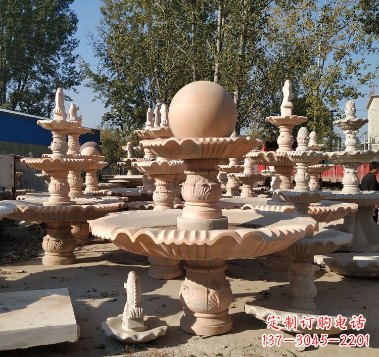 丽水中领雕塑砂岩喷泉雕塑