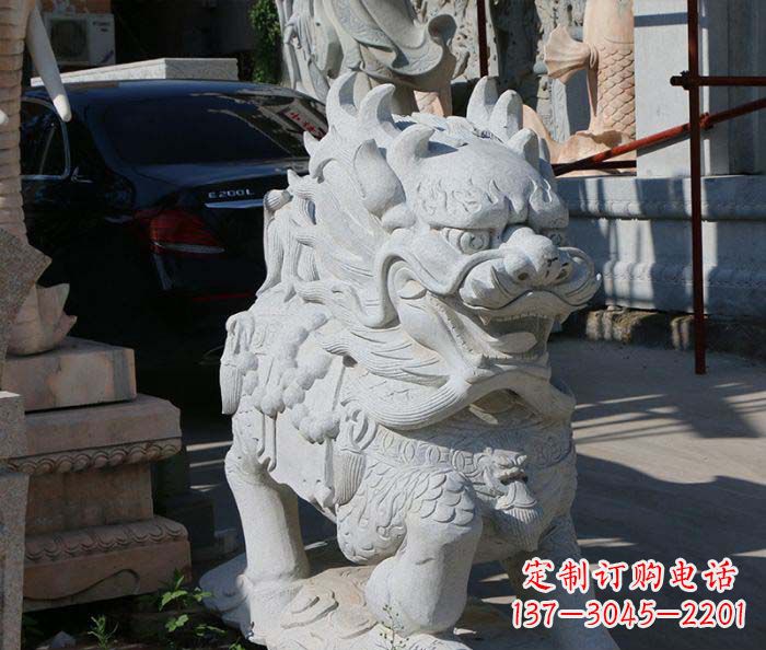 丽水精致的麒麟雕塑,艺术之美绽放世间