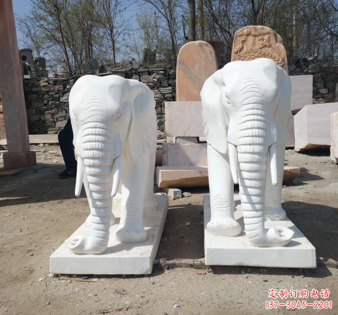 丽水精美大象雕塑,提升家居装饰氛围