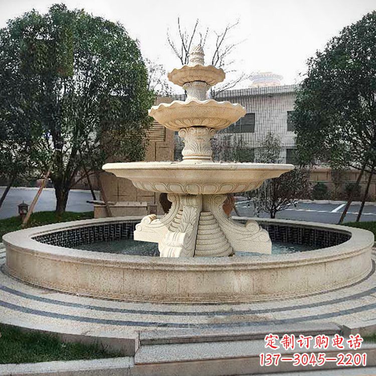丽水石雕花盆，高端定制雕塑