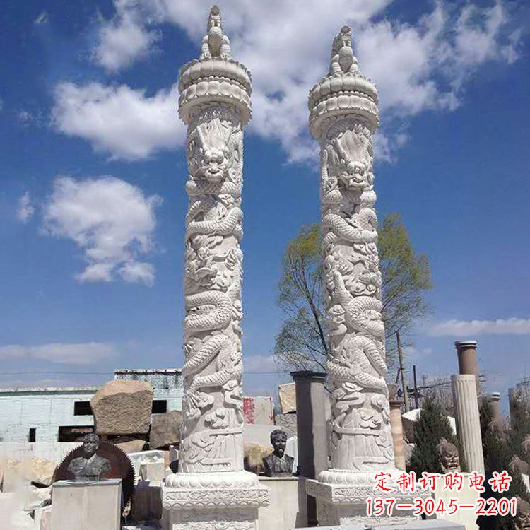 丽水精美华表雕塑,灵动展现艺术之美