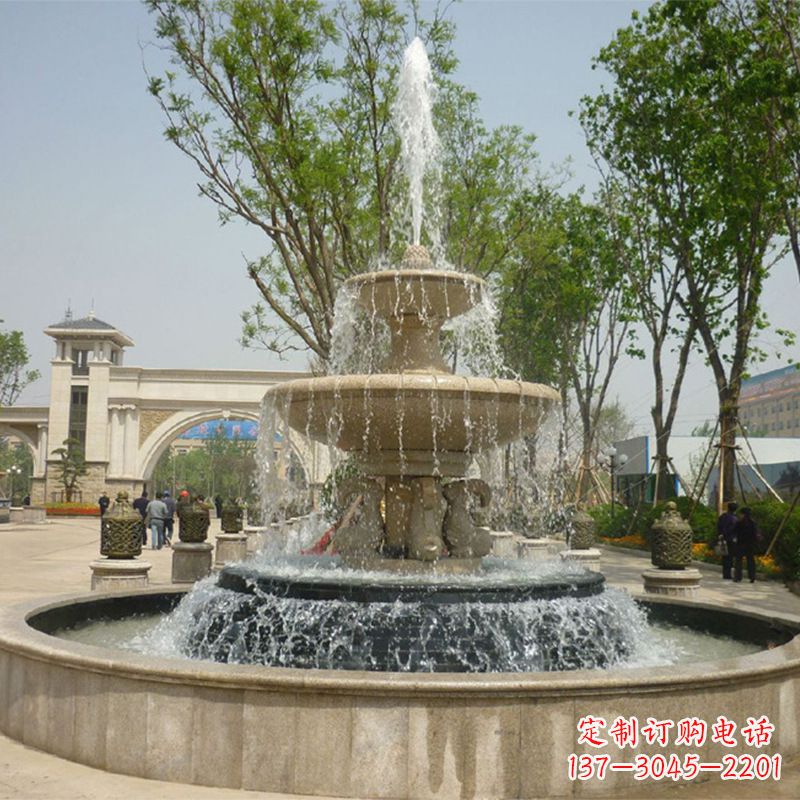 丽水石雕音乐喷泉