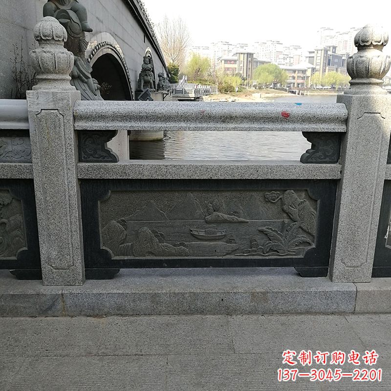 丽水石栏板雕刻