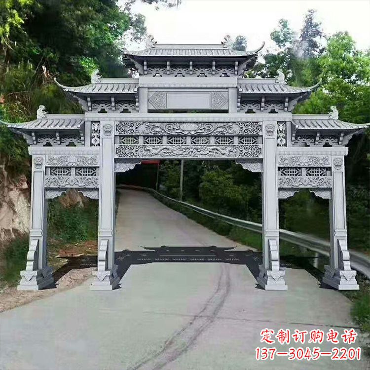 丽水石牌楼青石牌坊