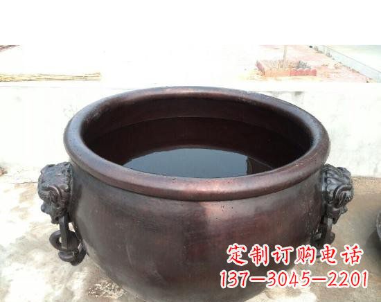 丽水水缸寺庙铜雕