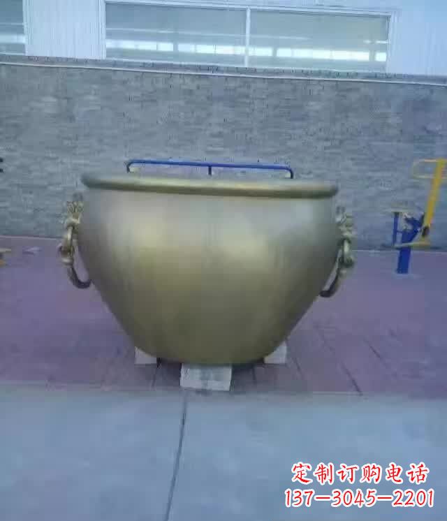 丽水水缸铜雕塑