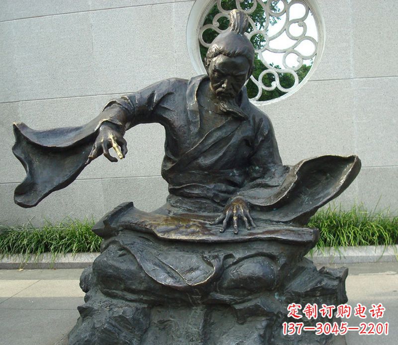 丽水铜雕弹钢琴