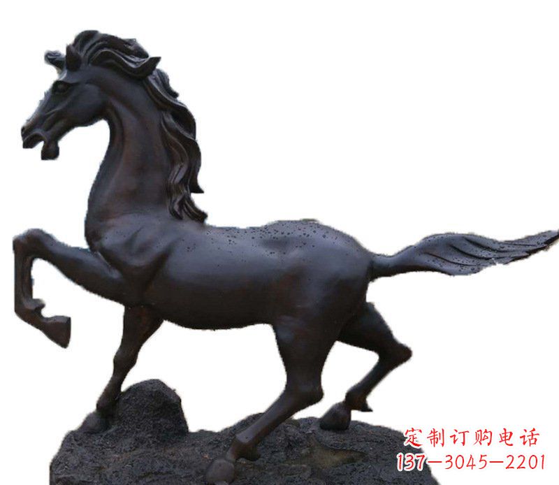 丽水铜雕马动物雕塑