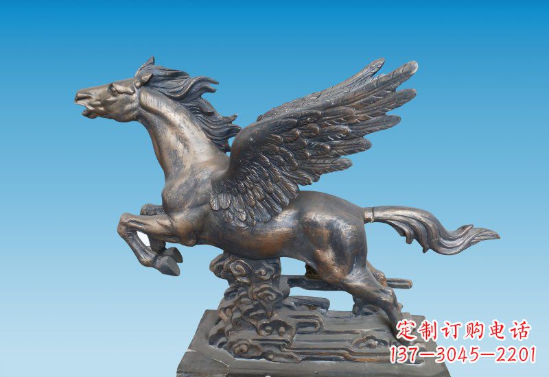 丽水铜雕企业飞马