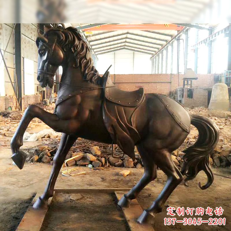 丽水铜雕战马