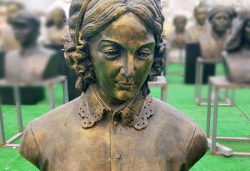 丽水南丁格尔纯铜头像雕像——传承慈善精神