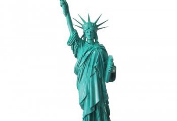 丽水青铜公园自由女神像，精美神像雕塑
