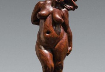 丽水完美纪念——欣赏一尊胖女孩景观铜雕
