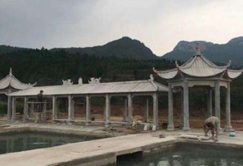 丽水多功能石雕长廊雕塑